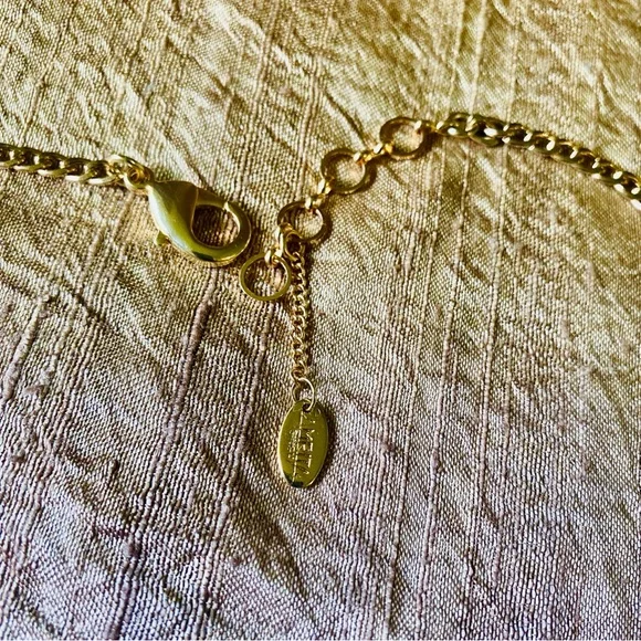 Signed AMRITA SINGH Neon Acrylic Necklace. Pink Green Orange Blue+Crystals, Rare - Picture 6 of 9